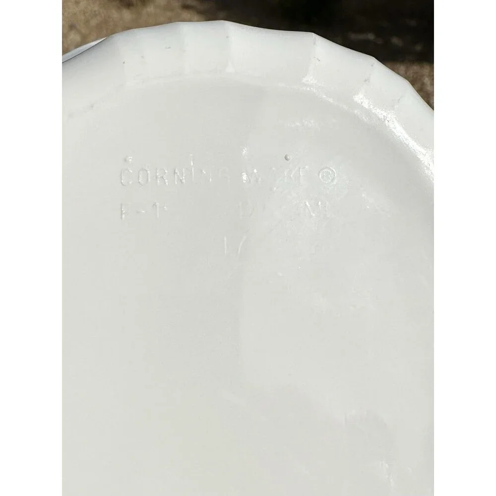 Lot 2 Corning Ware French White Oval Individual Casserole Set Baking Dish F-15-B